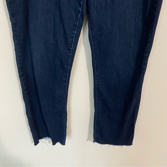 Eileen Fisher Dark Wash Straight Leg Jeans size 16 - Picture 3 of 10
